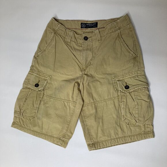 American Eagle AE Longboard Lot Of 2 Ripstop Cargo Shorts Size 28 X 12” Inseam - Picture 6 of 11